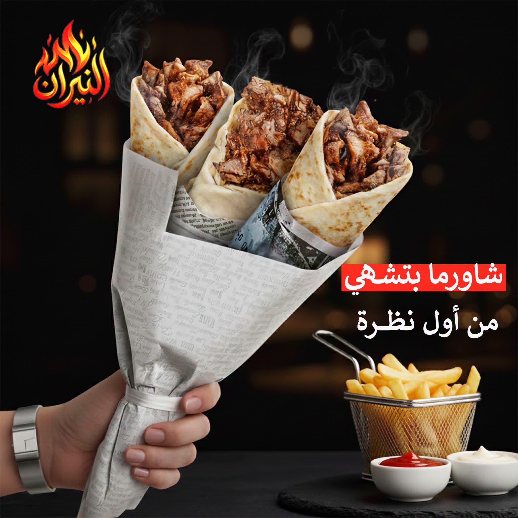 صورة منشأة شاورما النيران - قسم مطاعم شرقية في Bab Musalla 3